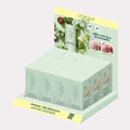 Solemate Heel Repair Balm Display Kit with 12 Solemate Heel Repair Balms on a gray background.