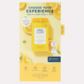 Tri-Fold Salon Menu Pedi in a Box Basic 3 Step front