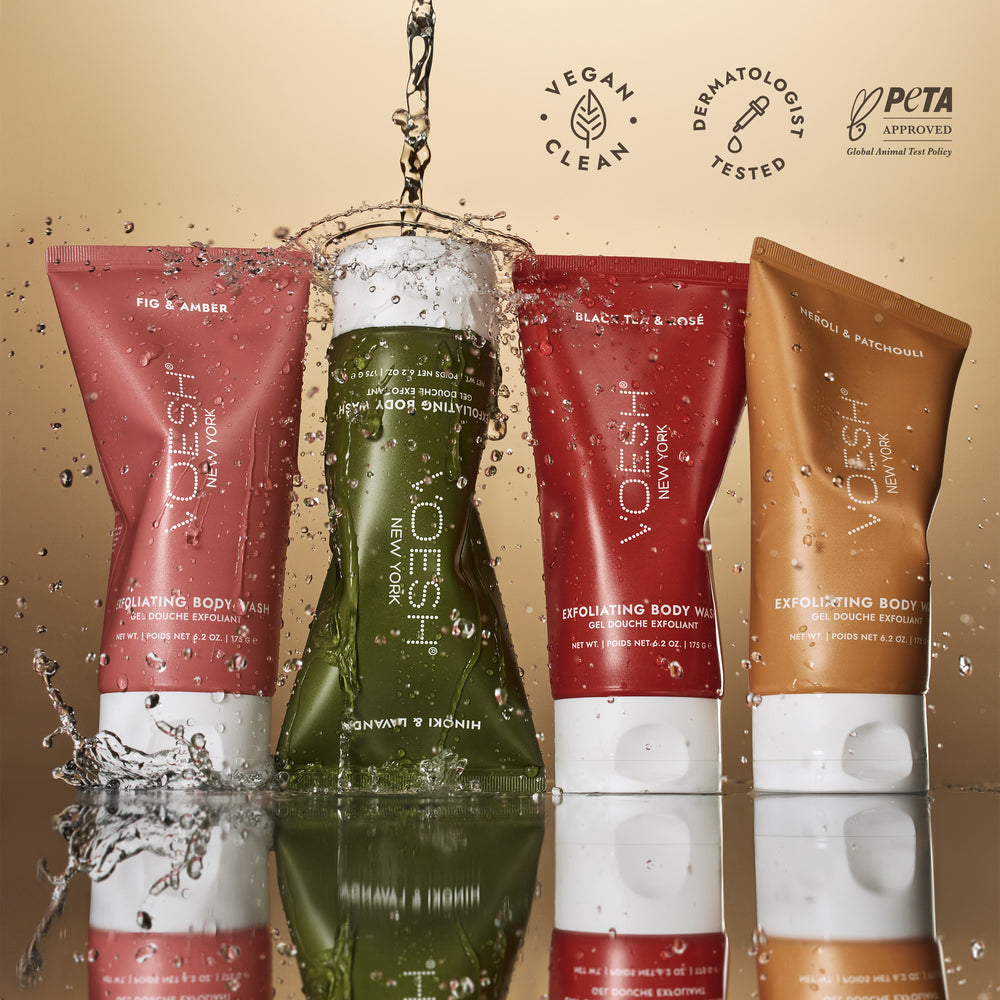 Exfoliating Body Wash Retail Display Kit