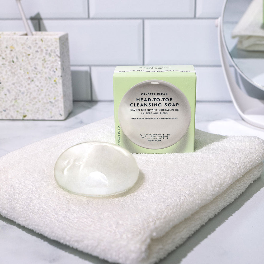 Crystal Clear Head-To-Toe Cleansing Soap Display Kit