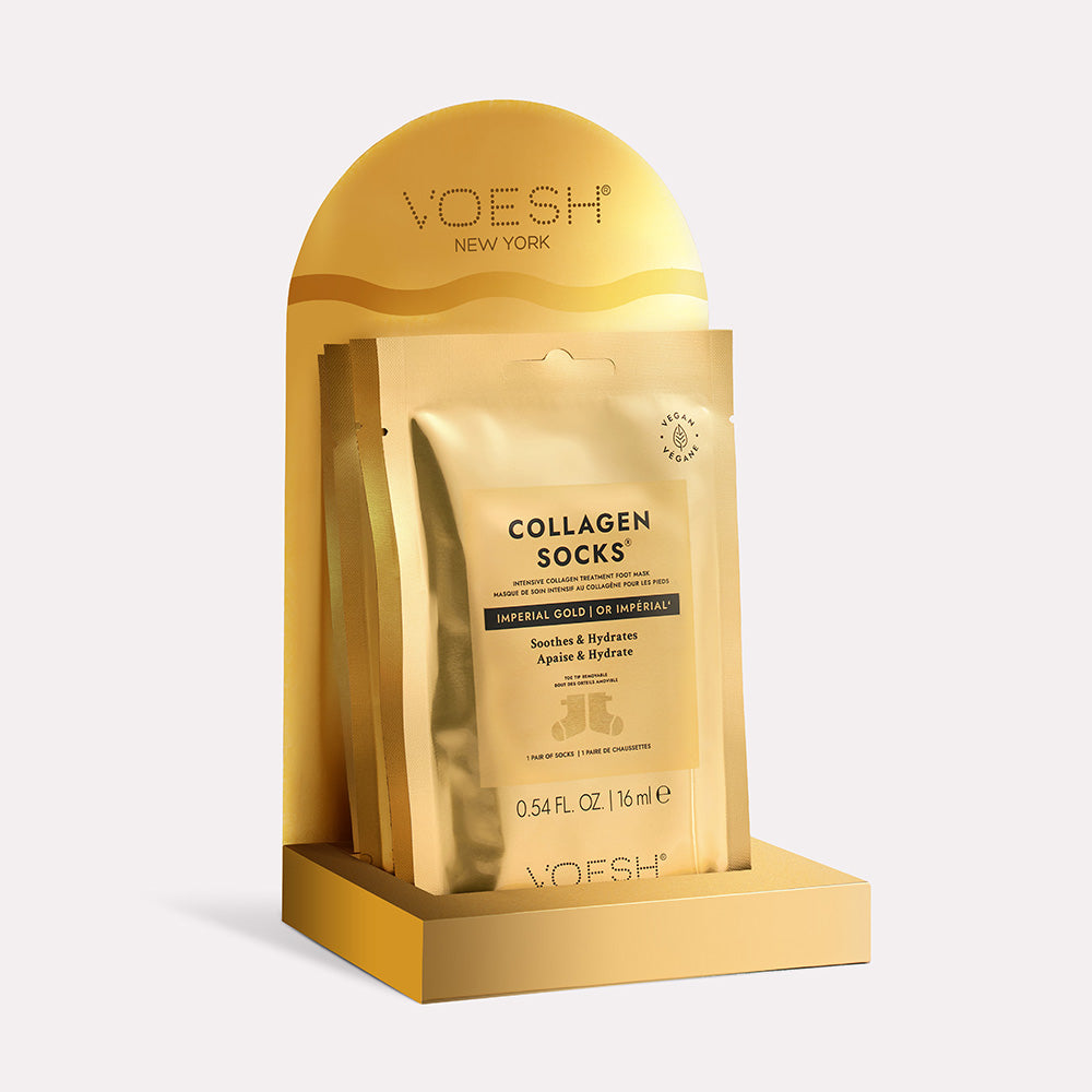 Collagen Gloves & Socks Imperial Gold Display Stand