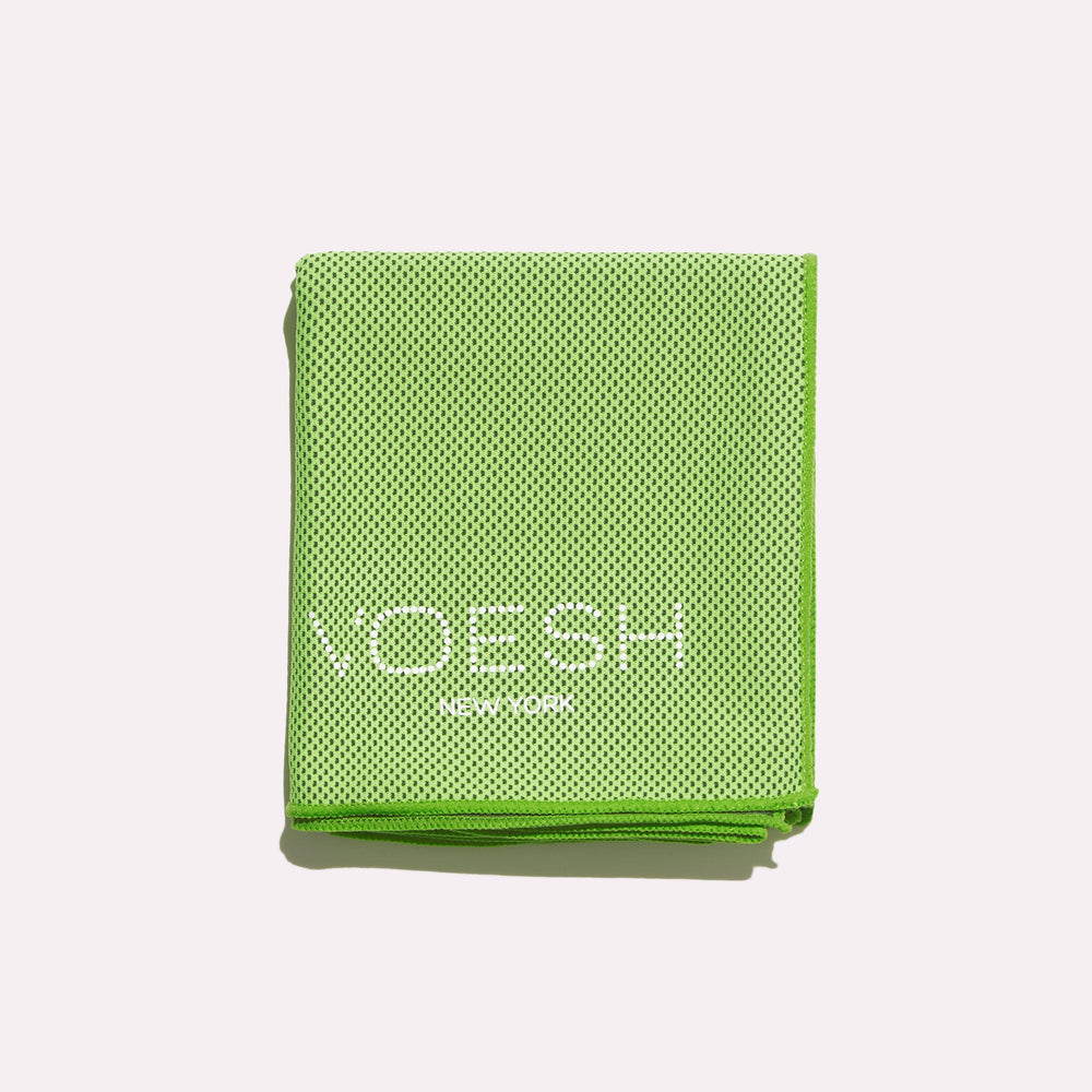 Green Fast-Drying Portable Sweat Towel