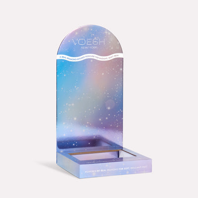 Pedi in a Box Noble Diamond 6 Step Display Stand