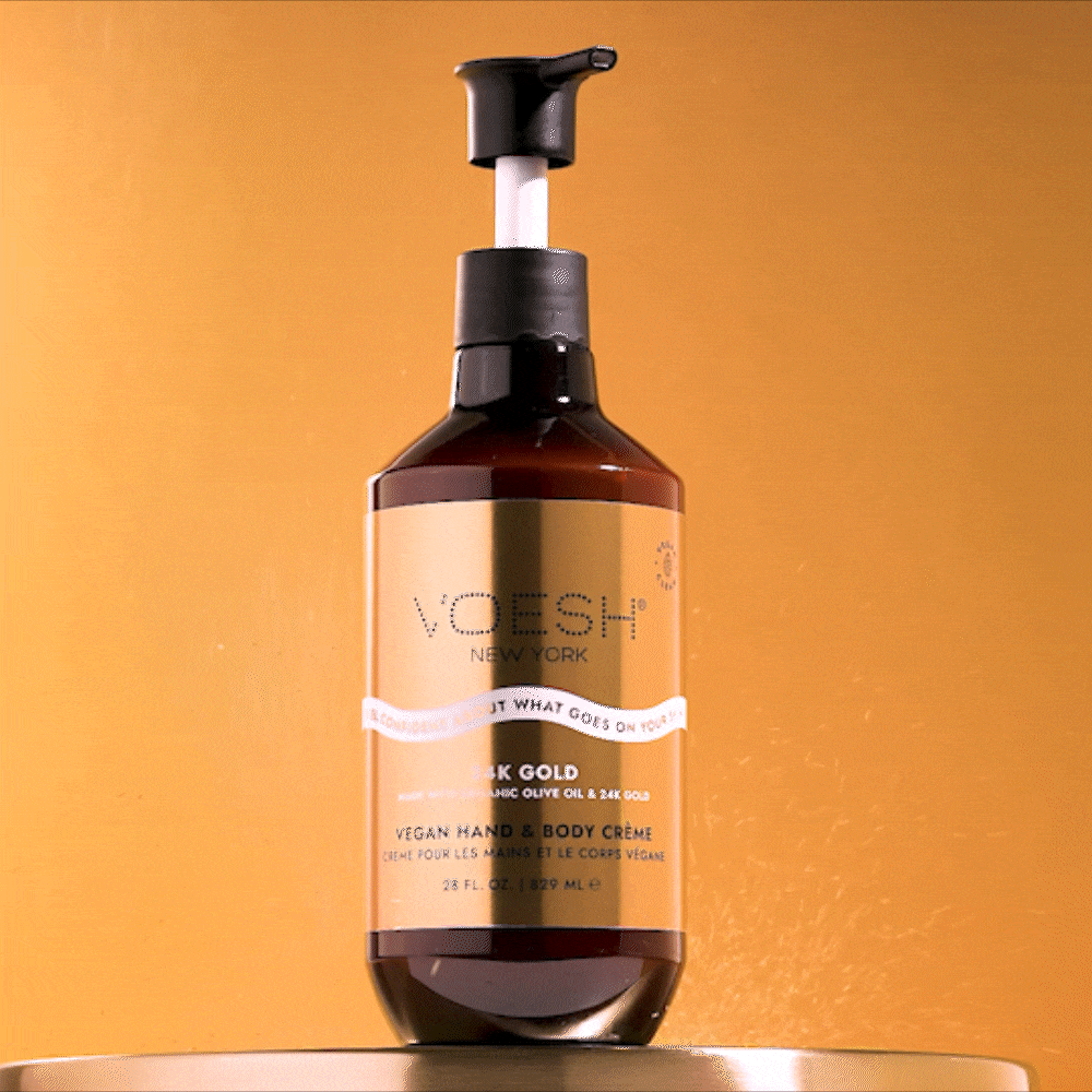 Vegan Hand & Body Crème 24K Gold
