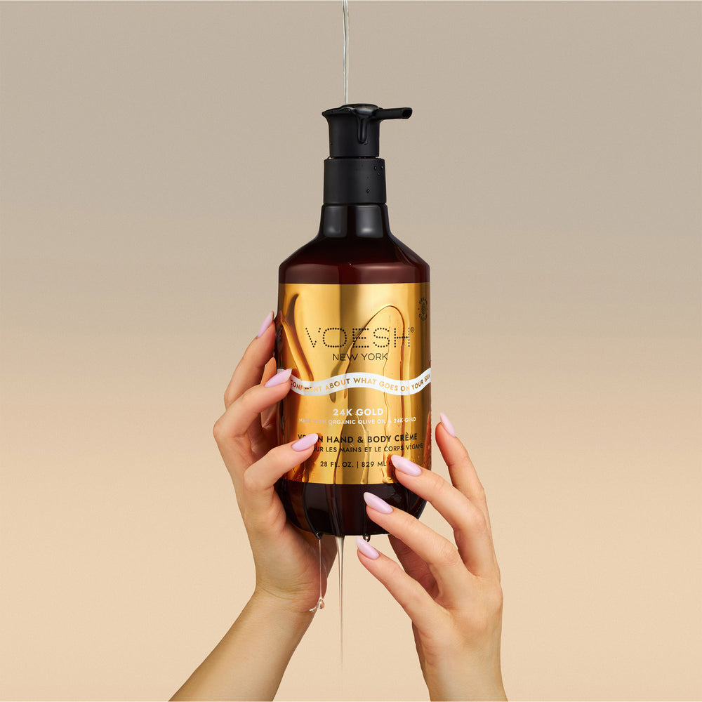 Vegan Hand & Body Crème 24K Gold