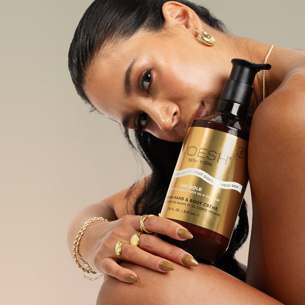 Vegan Hand & Body Crème 24K Gold