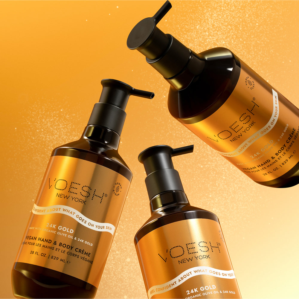 Vegan Hand & Body Crème 24K Gold