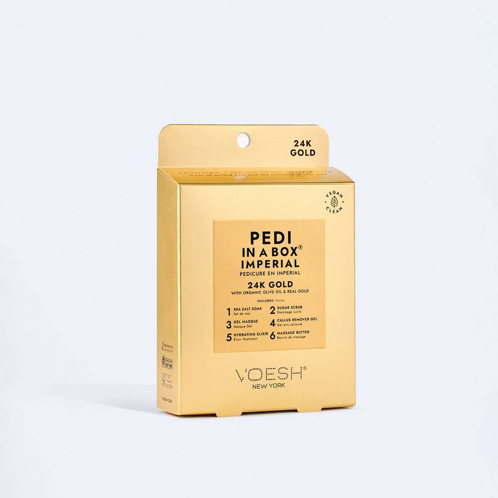 Pedi in a Box Imperial 6 Step 24K Gold