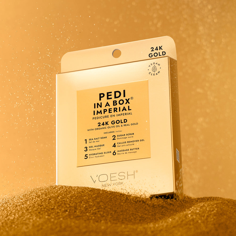 Pedi in a Box Imperial 6 Step 24K Gold