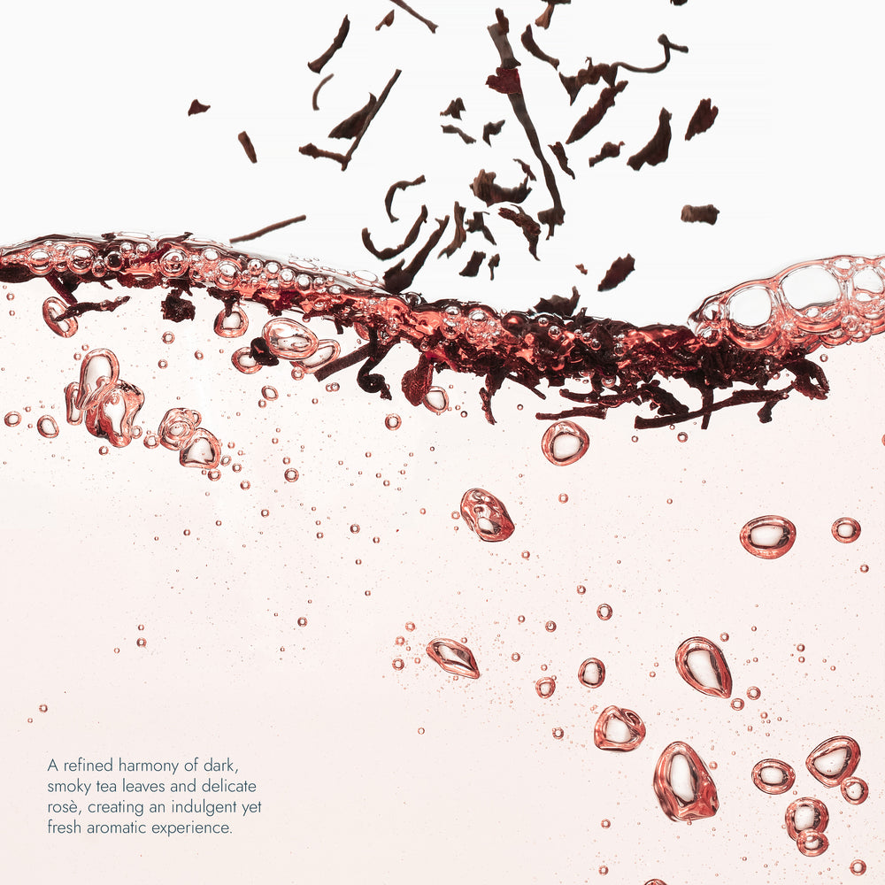 Exfoliating Body Wash Black Tea & Rosé - Sugar Scrub with Plant-Derived AHAs