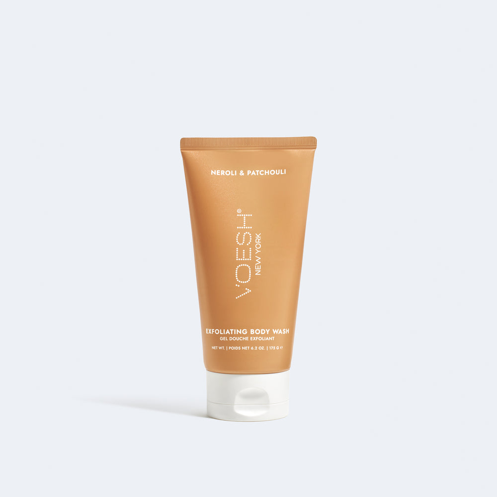 Exfoliating Body Wash Neroli & Patchouli - Sugar Scrub with Plant-Derived AHAs