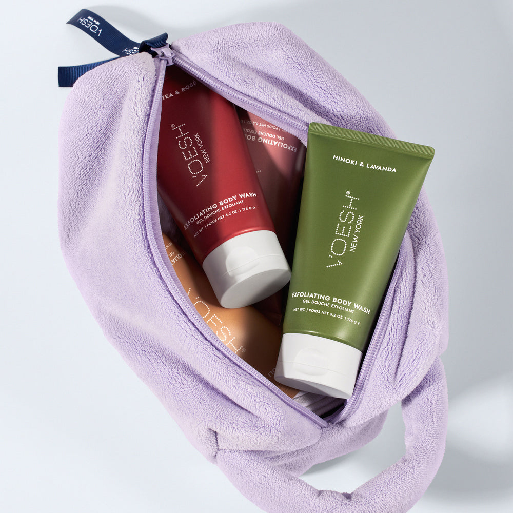 VOESH Lavender Towel Bag