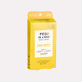 Pedi in a box 3 step lemon quench box on gray background