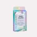 Pedi In a Box Glimmer Unicorn Peach on gray background