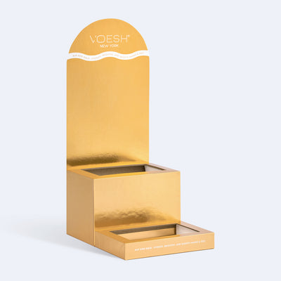 Collagen Gloves & Socks Imperial Gold Display Stand