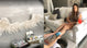 Woman getting pedicure at Blush Nail & Beauty Bar