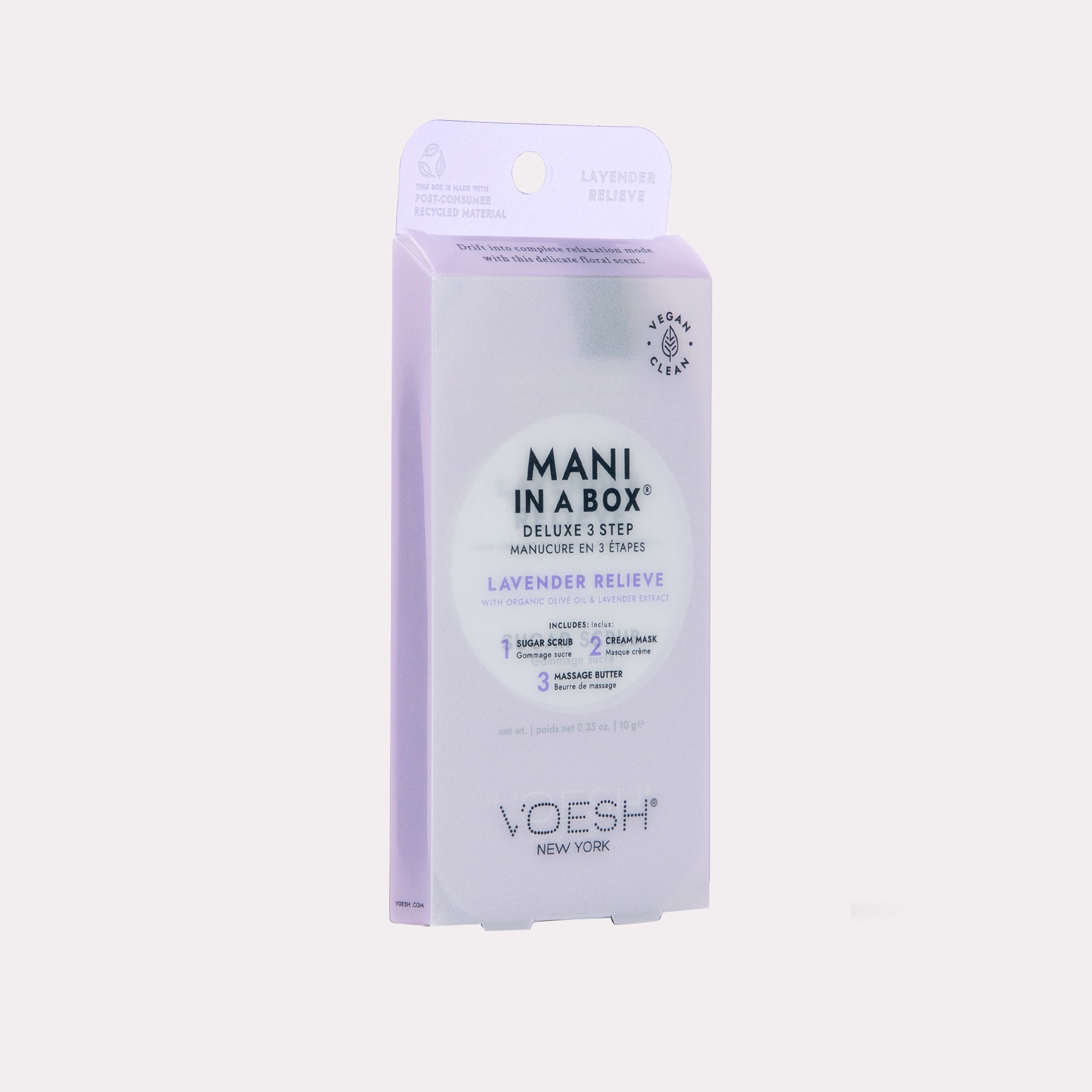 Mani in a Box Deluxe 3 Step Lavender Relieve | VOESH Professionals