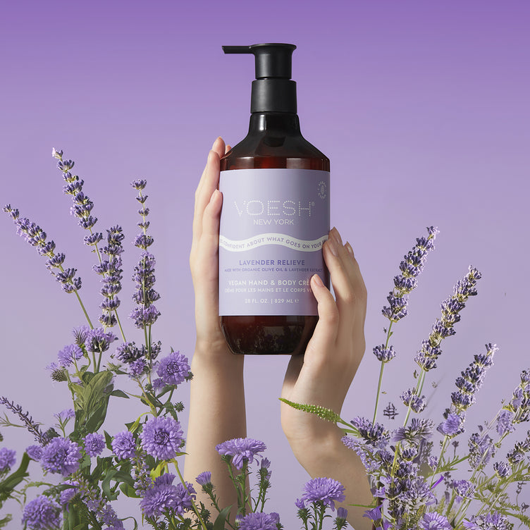 Lavender Relieve Vegan Hand & Body Crème (28 oz.)