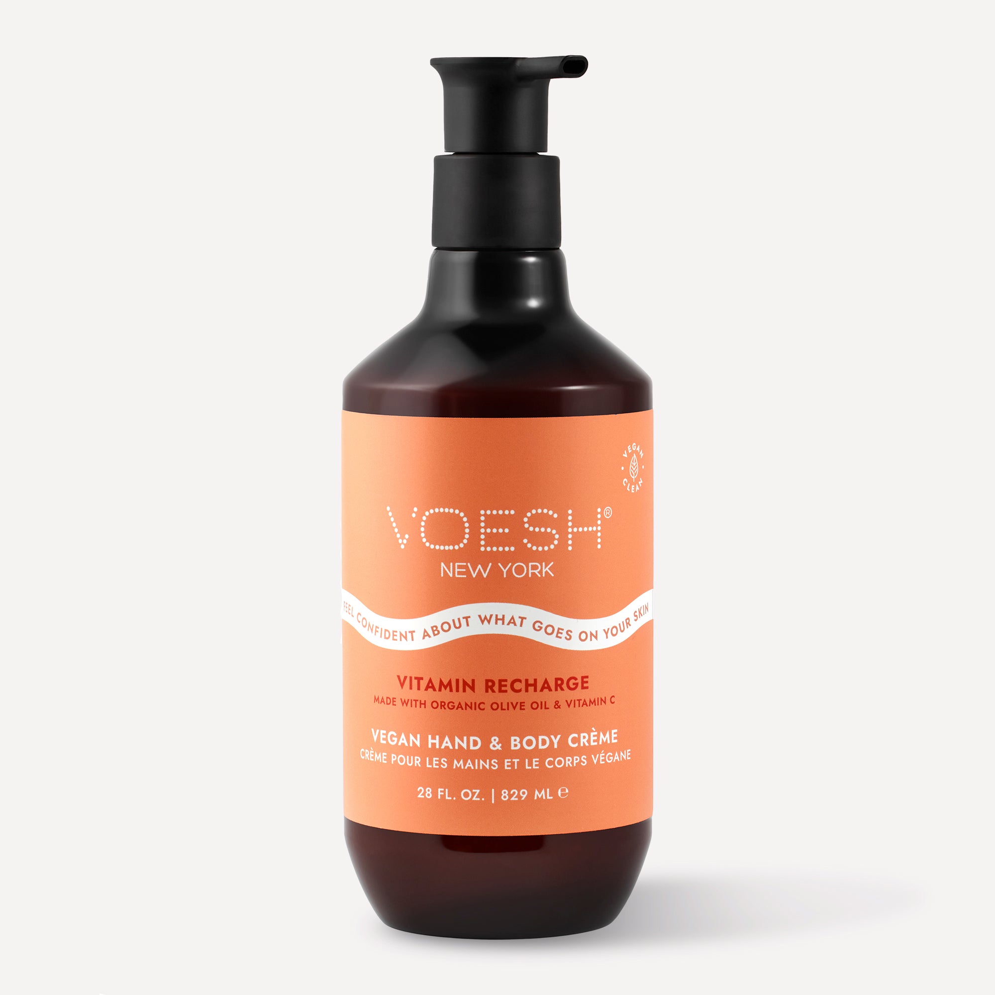 Vitamin Recharge Vegan Hand & Body Crème 28 oz. | VOESH
