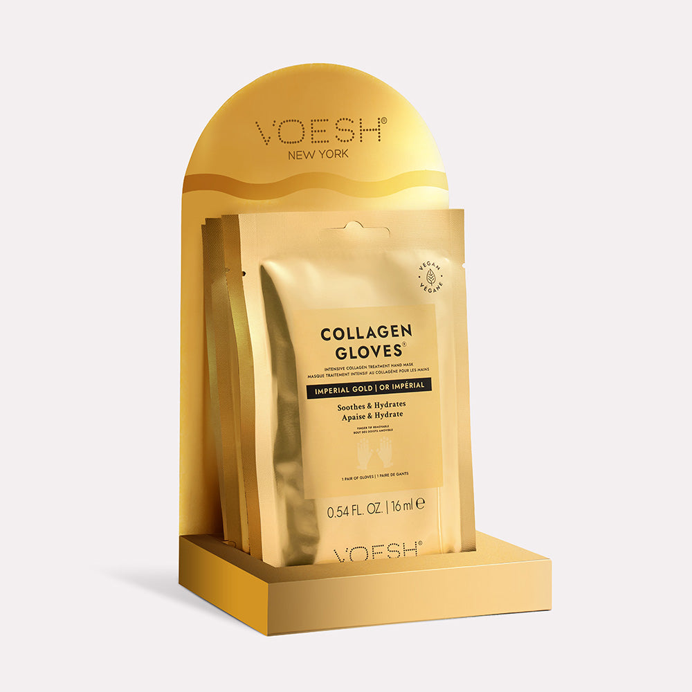 Collagen Gloves & Socks Imperial Gold Display Stand